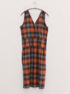 BASERANGE 25 Autumn/Winter GARLIN Dress Portugal BAS-DRGA-OC-AU25-FRAME PLAID